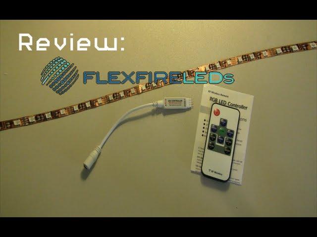 Review: Flexfire LEDs 3-foot Kit 300 LED RGB Strip