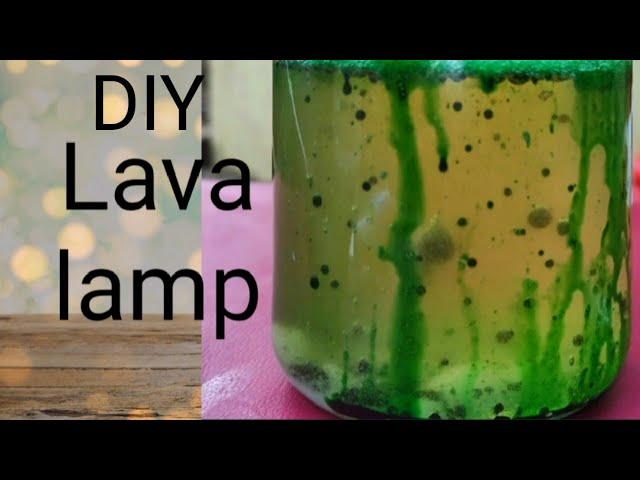 LAVA LAMP. Science experiment for kids.@Mom with sheza