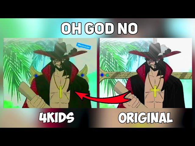 One Piece censorship comparison