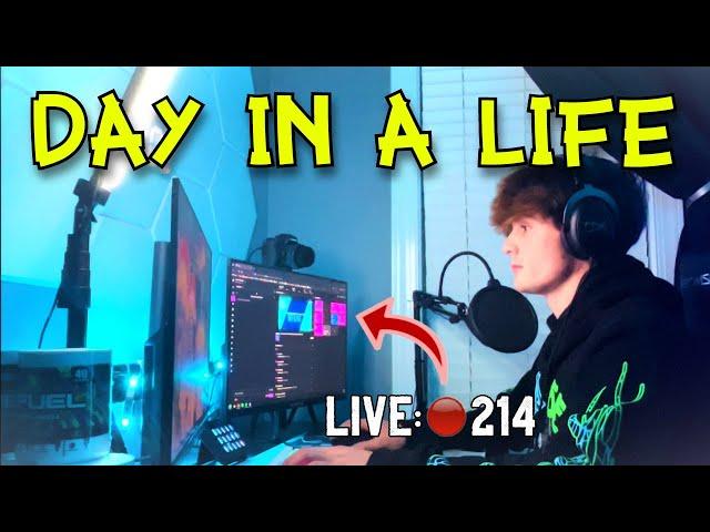 The Day In A Life Of A High School Streamer!