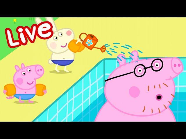  Peppa Pig SEASON 2 LIVE!   FULL EPISODES  Adventures with Peppa  Kids Cartoons 