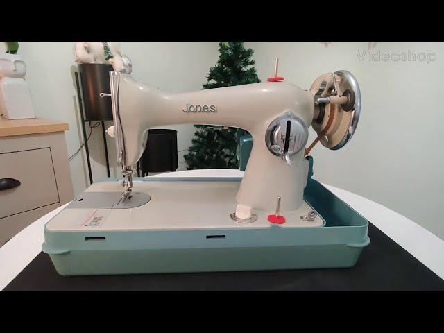 Jones CB Model D-69 Heavy Duty Semi Industrial Straight Stitch Sewing Machine