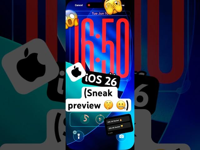 iOS 26 FIRST LOOK: Liquid Glass, Apple Intelligence & What's NEW! (WWDC 2025 Breakdown  Apple Event