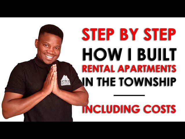 What it takes to build rental units in Townships | Cost of building | Real Estate