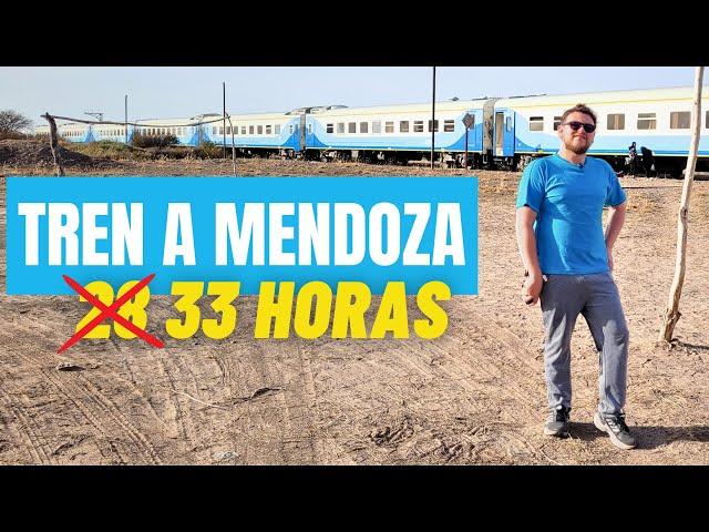 ¿Vale la PENA ir en TREN a MENDOZA? | en Camarote