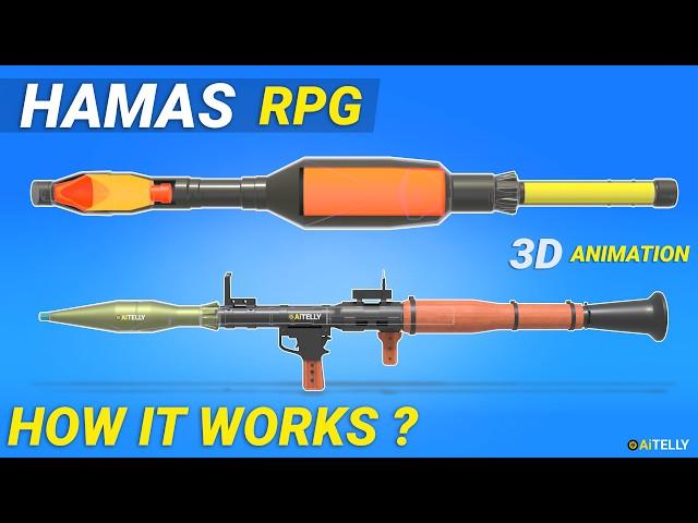 How Hamas RPG Works | Al-Yassin Rocket Propelled Grenade