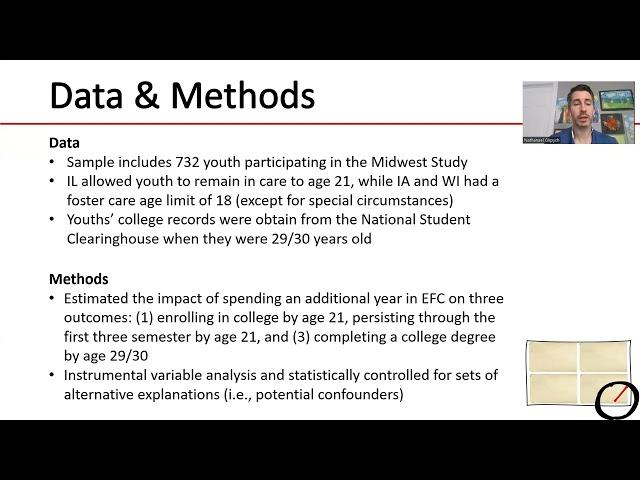 Article summary 7: Impact of extended foster care on college outcomes for foster care alumni