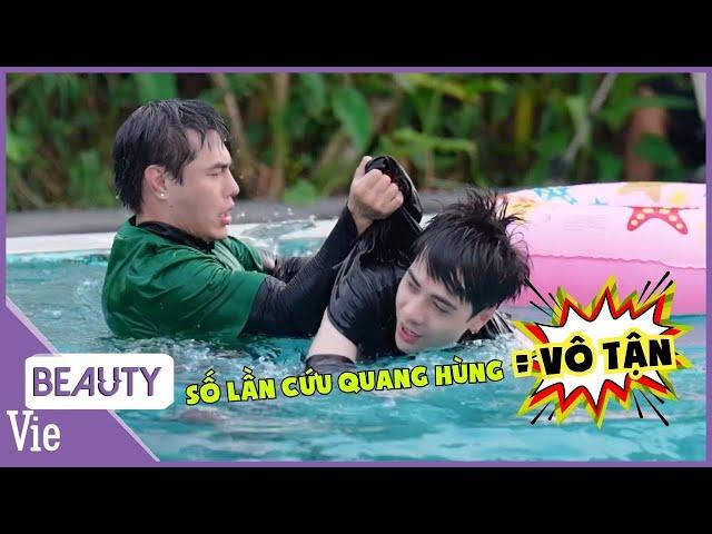 Tongtai Quang Hùng cùng kiếp nạn hồ bơi 1m8, báo "mẹ" Dương Lâm giải cứu mắc mệt |Tổ Đội "1 Không 2"