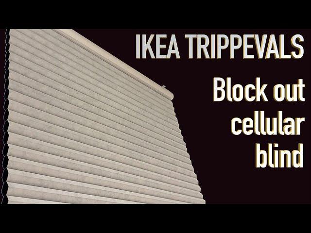 IKEA TRIPPEVALS Block out cellular blind