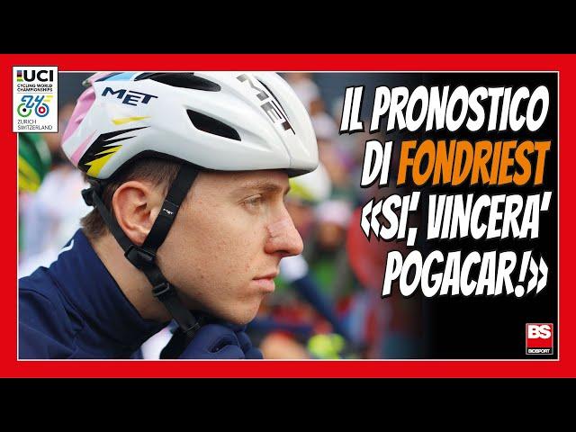 Mondiali, Fondriest: «Credo che vincerà Pogacar, per Van der Poel è troppo dura»