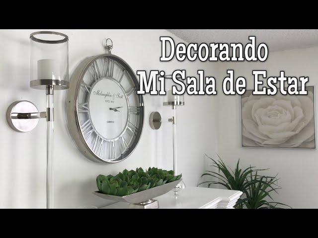 COMO DECORAR MI SALA DE ESTAR /IDEAS PARA LA CHIMENEA /DECORACION/DIY/SALA