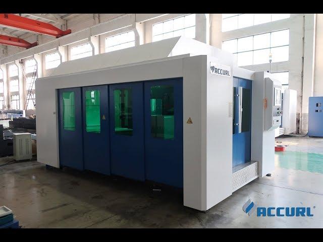 ACCURL 1500w Genius-3015 Fiber Laser Cutting Machine with European CE standard