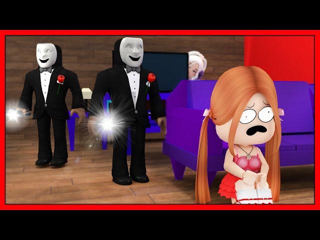 KÖTÜ ADAMLAR EVİMİZE GELİYOR  ROBLOX BROOKHAVEN- BREAK İN SHTORY