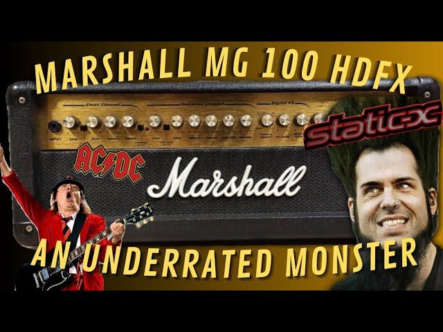 Marshall MG 100 HDFX a budget Amp that deserves more credit!