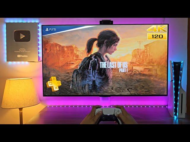 The Last of Us Part I (PS+ Extra) | PS5 Slim 4K HDR 120FPS LG OLED C3 42 EVO