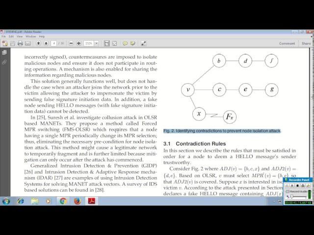 Mitigating Denial of Service Attacks in OLSR Protocol Using Fictitious Nodes