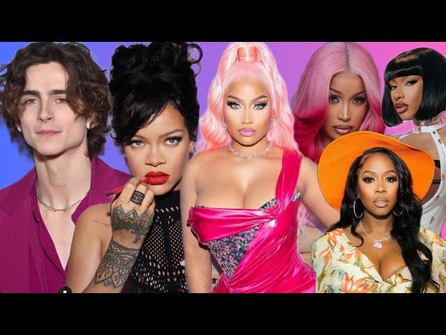 ‼️Timothee Chalamet PAYS  Nicki Minaj HOMAGE! Rihanna Pregnant? Remy Ma boyfriend calls her a B!*h!