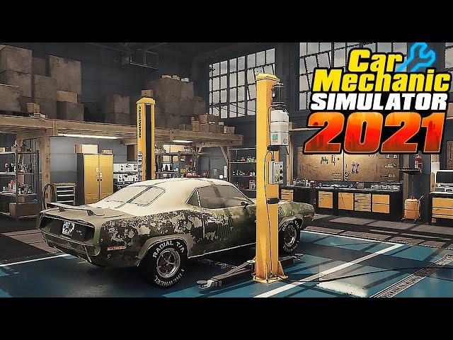 Реставрация Plymouth Barracuda - Car Mechanic Simulator 2021 #255