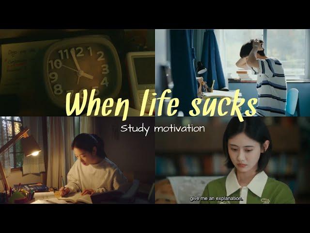 When life gets hard...Study motivation (kdrama+cdrama)