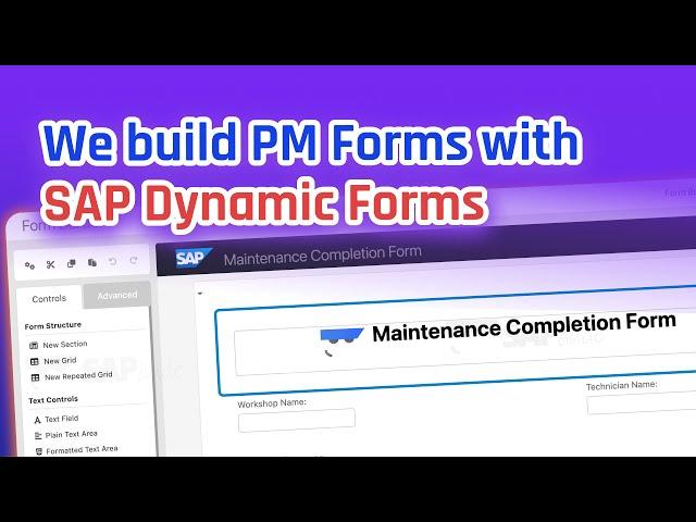 SAP Dynamic Forms hands-on experience!
