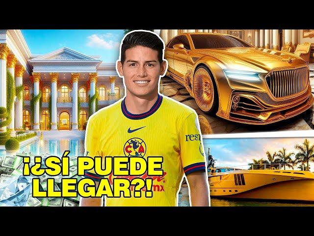 La VERDAD del FICHAJE DE JAMES RODRÍGUEZ al AMÉRICA y Las 6 LOCAS CONDICIONES QUE PONDRÍA