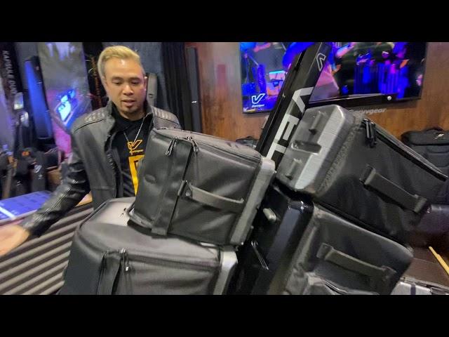 Gruv Gear previews the new VELOC drum bags at NAMM 2020