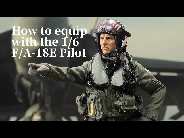 Video instructions MA80170 How to equip with the 1/6 F/A-18E Pilot