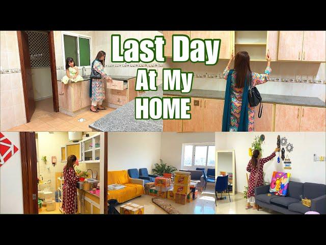 LAST DAY AT THIS HOMEpacking, new home tour, shifting | Shifting is not Esay