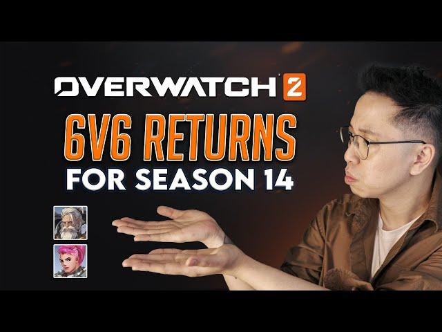 6v6 RETURNS this December for Overwatch 2 according to Game Director's latest blog update