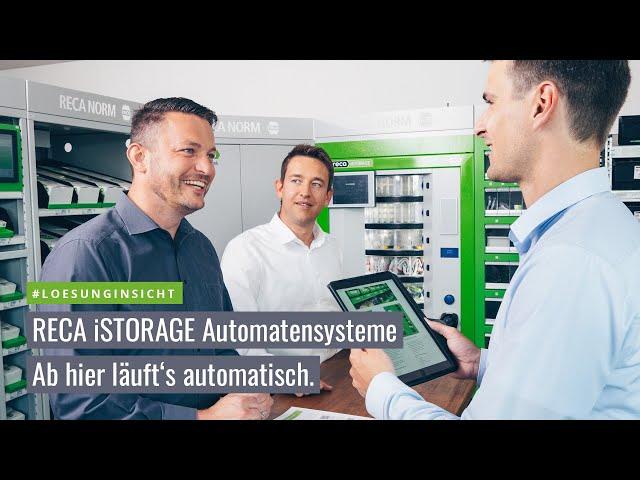 RECA iSTORAGE Automatensysteme