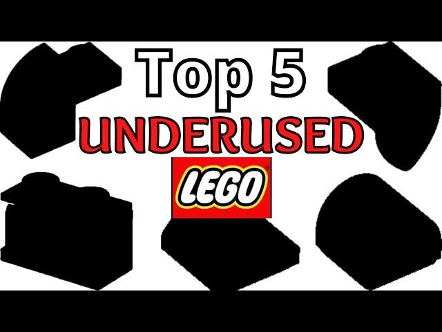 Top 5 UNDERUSED Lego (Especially for Lego Beytubers)