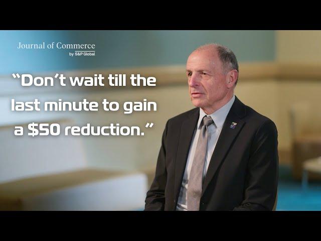 ZIM USA President Nissim Yochai Interview with Journal of Commerce at TPM 2025