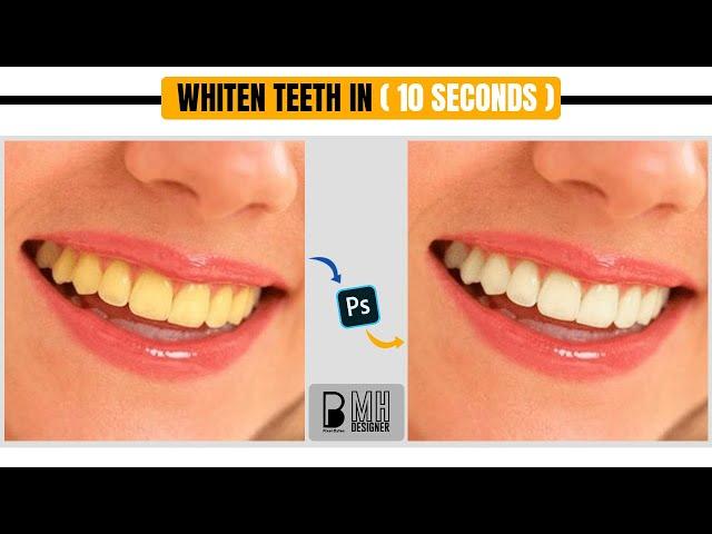 whiten teeth in 10 second | pixel bytes | mhdesigner1999