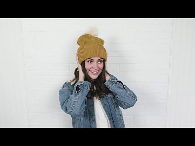 3 DIY Custom Pompom Beanies