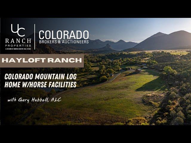 Hayloft Ranch - Colorado Mountain Log Home with Horse Facilities!