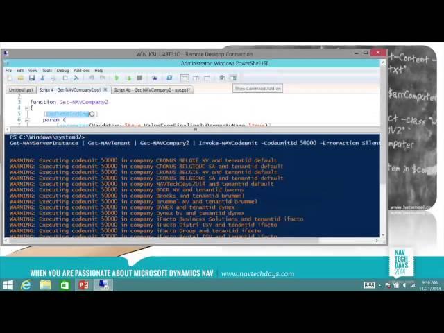 NAVTechDays2014   Looking at NAV the Powershell way