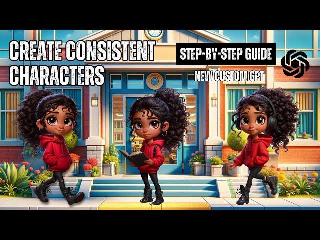 Create Consistent Characters in Dalle-3 Custom GPT for a Children's Book and Animated Video, Part 1