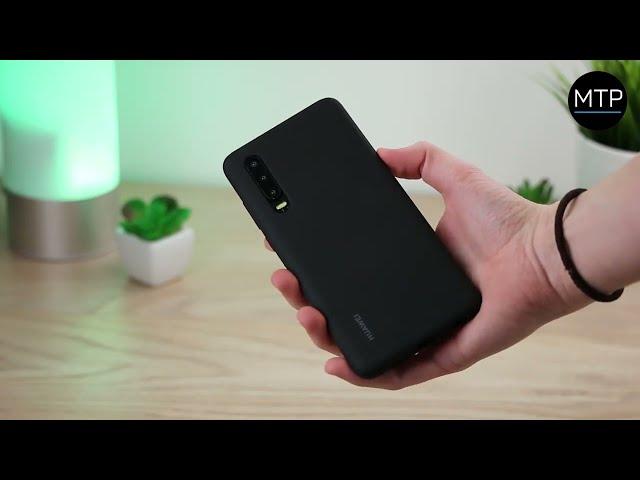 MyTrendyPhone / Car Case - Originalt Silikone Cover til Huawei P30