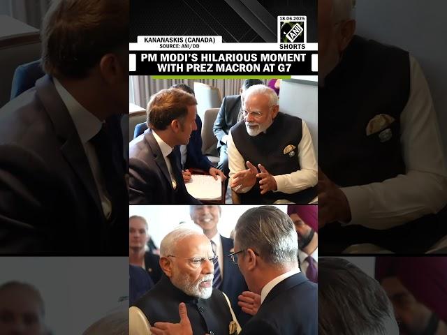 PM Modi meets UK PM Keir Starmer, President Emmanuel Macron at G7 Summit in Canada