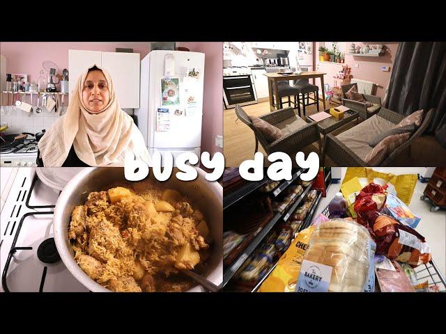 weekly groceries & rearranging the kitchen