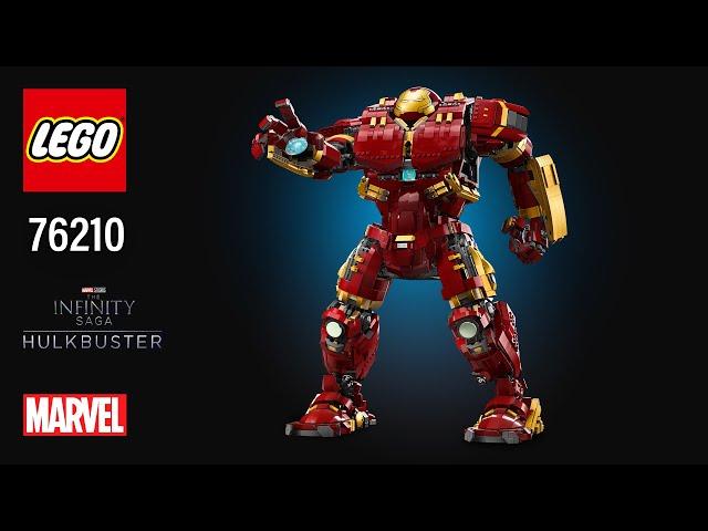 LEGO® Marvel Hulkbuster (76210)[4049 pcs] Step-by-Step Building Instructions @TopBrickBuilder