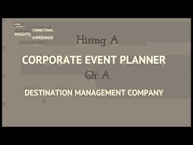 Reasons To Hire A Corporate Event Planner