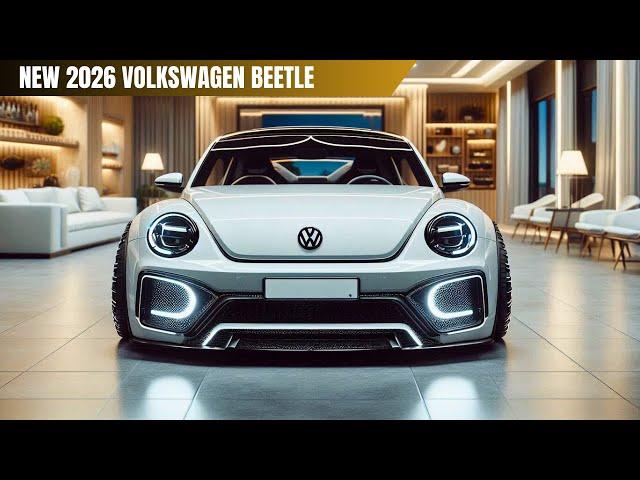 NEW 2026 Volkswagen Beetle Review First Look - This WOW AMAZING!