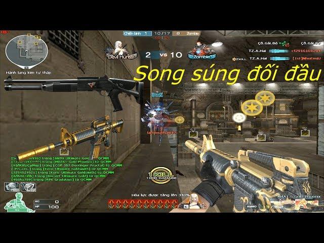 [ Bình Luận CF ] M4A1-S Gold Phoenix, XM1014 WEM - TIền Zombie v4