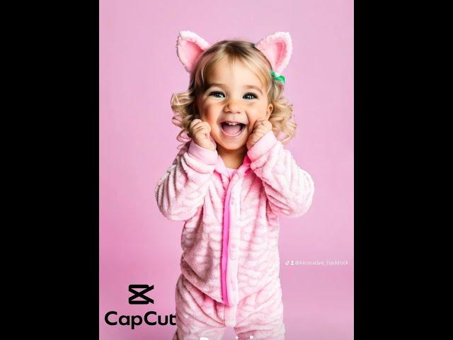 Using CapCut to see what my baby is going to look like!  Do we  think it’s gonna be a girl or boy?