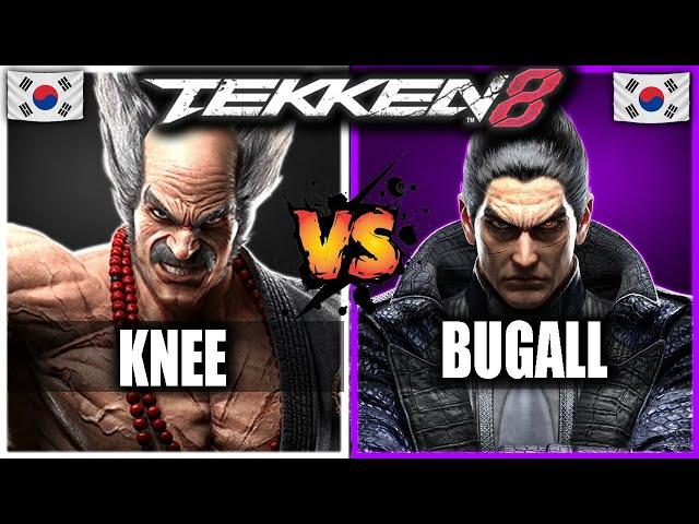 Tekken 8 KNEE tries out HEIHACHI vs Bugall (KAZUYA) - PRO Tekken 8 Replays