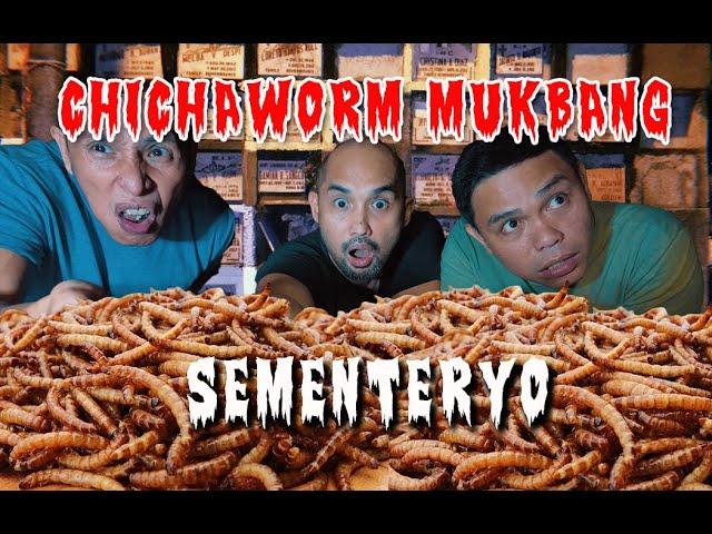 HIPONG LUPA | CHICHAWORM  MUKBANG SA SEMENTERYO