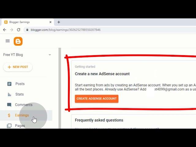 How To Add Blogger Blog to Google AdSense and Earn Money