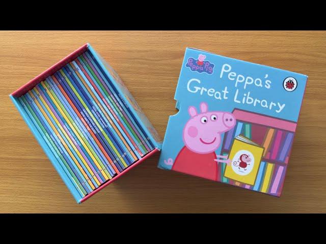 Peppa’s Great Library Collection: 30 Peppa Pig Storybooks - Read Aloud Books for Children