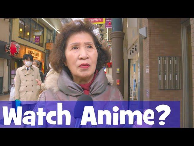 Do Japanese Elders Watch Anime? (Interview)